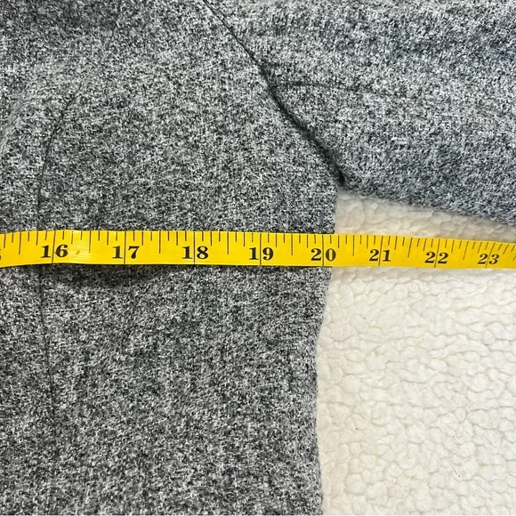 Dressbarn Womens Size M, Gray Mandarin Collar Career Button Up Jacket - Picture 10 of 14